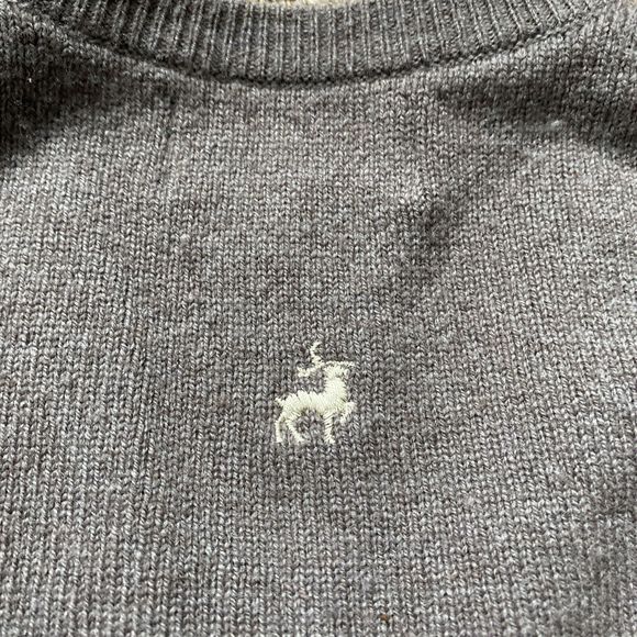 Peter Scott Sweater Mens Brown New Wool Scotland Casual Preppy 42 - Picture 11 of 11